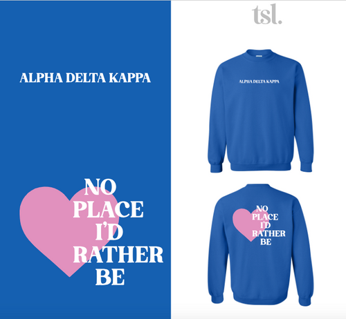 Alpha Delta Kappa - Fall 2023 Apparel - Crewnecks