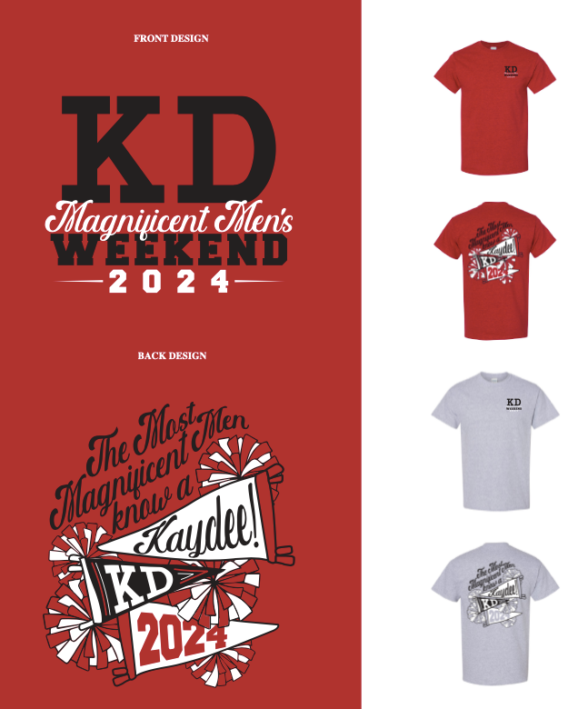 Bradley University - Magnificent Men's Apparel - Fall 2024 - T-Shirts